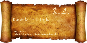 Kuchár Linda névjegykártya